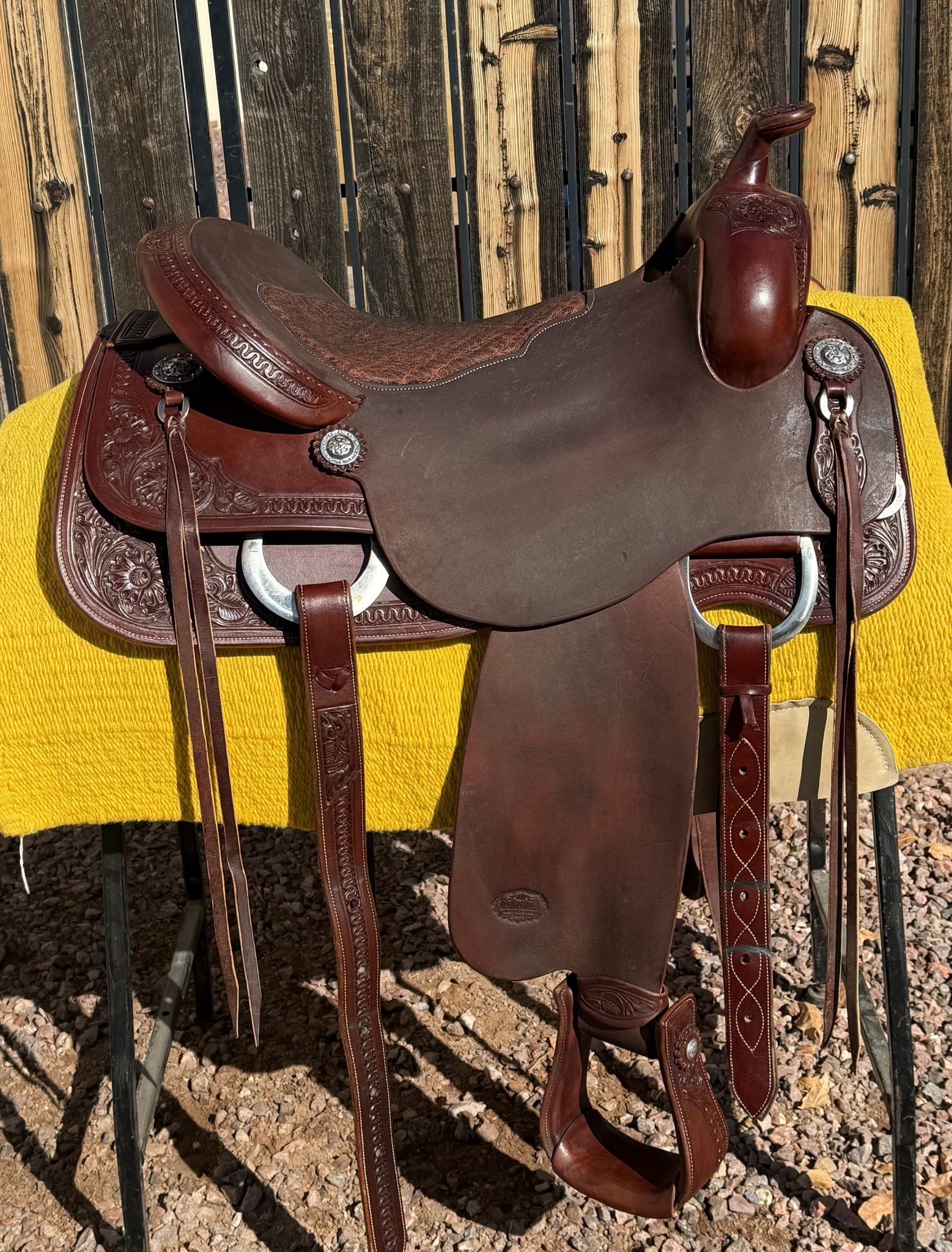 superior ranch rider deluxe 16 5 full nearside